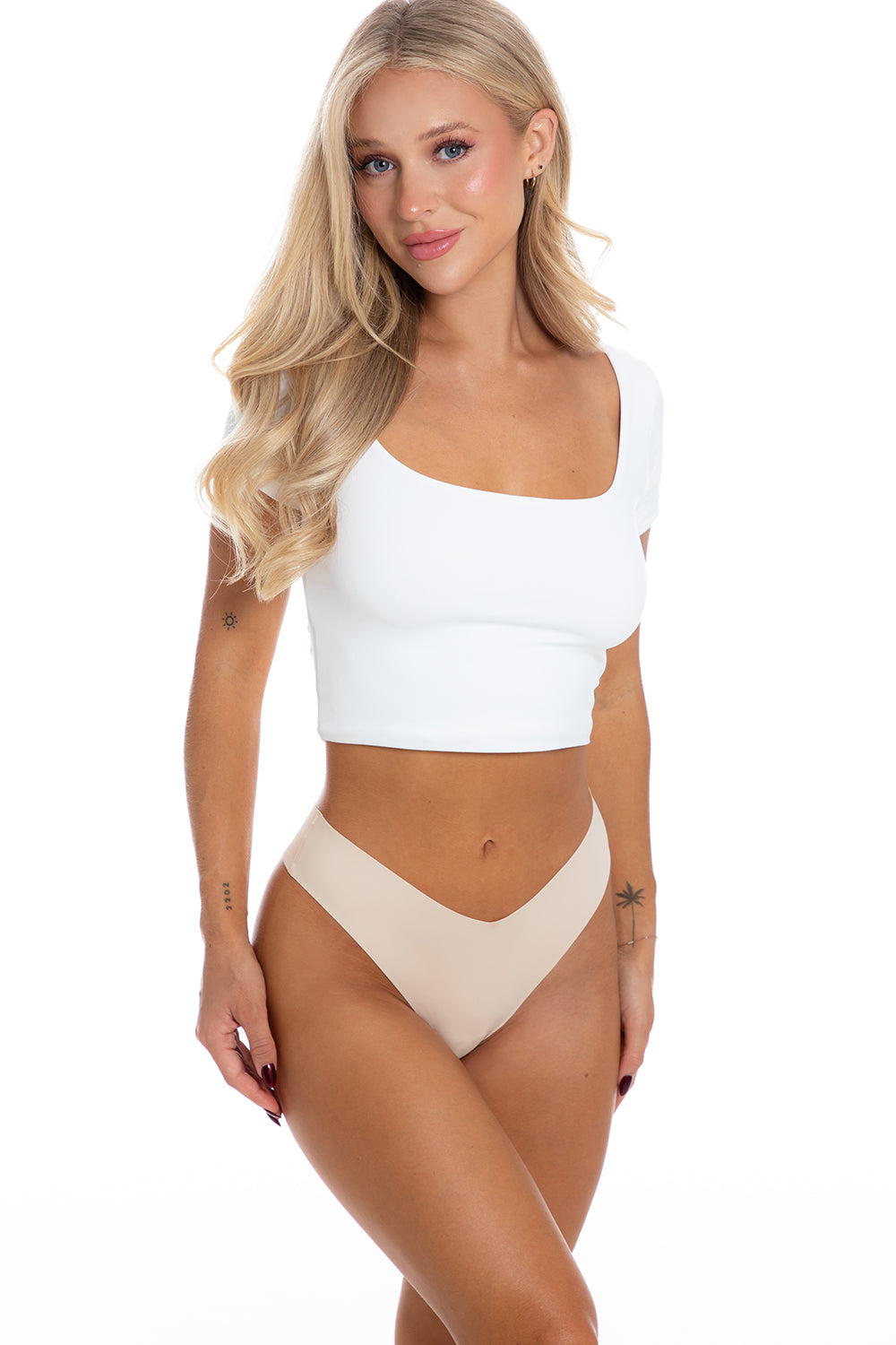 SEAMLESS G-STRING PACK OF 3 - MILK