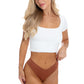 SEAMLESS G-STRING PACK OF 3 - CINNAMON